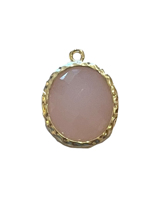 Charm Cristal Rosa Grande